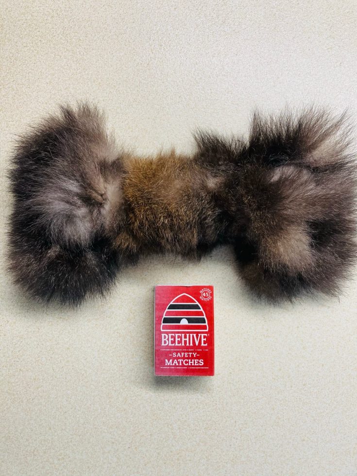 FunDiggityDog baby bone possum fur