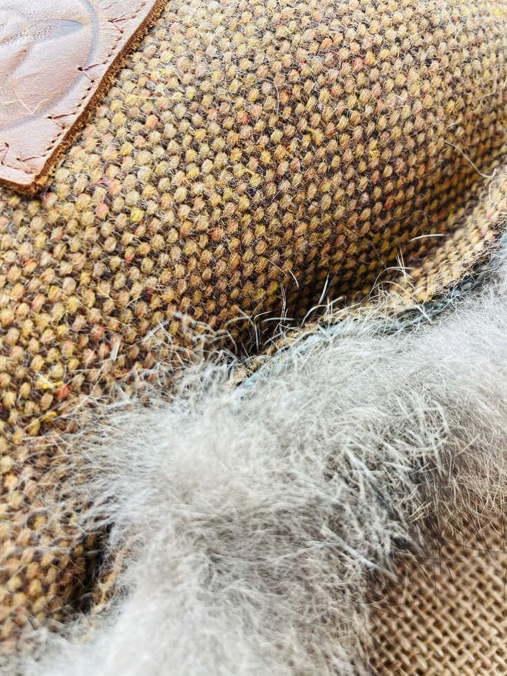 FunDiggityDog hemp and flax durable material